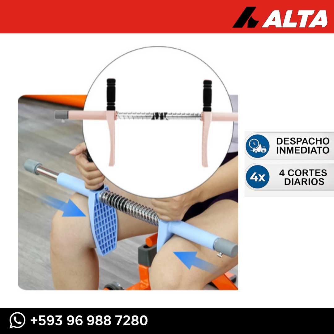 Barra de entrenamiento para muslos